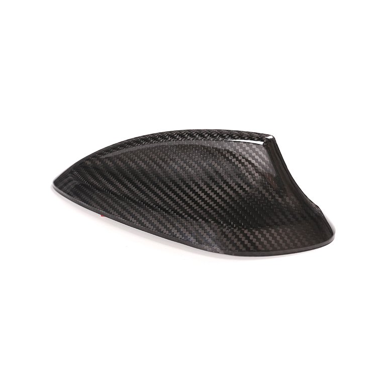 Fit for BMW F22 F23 F30 F33 F35 F80 F82 F87 G11 G20 G30 Real Carbon Fiber Exterior Accessories Roof Shark Fin Antenna Trim Cover