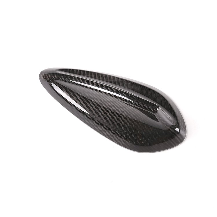 Fit for BMW F22 F23 F30 F33 F35 F80 F82 F87 G11 G20 G30 Real Carbon Fiber Exterior Accessories Roof Shark Fin Antenna Trim Cover