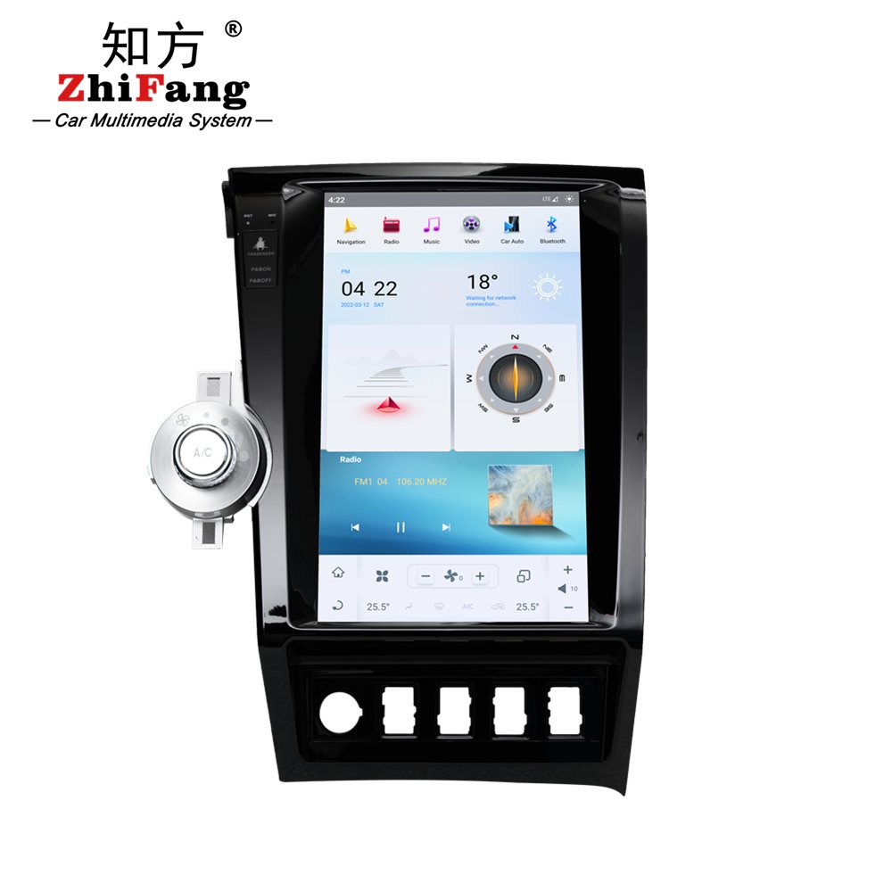 8+128GB Car DVD for toyota tundra 2007-2013 tesla Style Car Multimedia Stereo Radio Carplay 4G LTE
