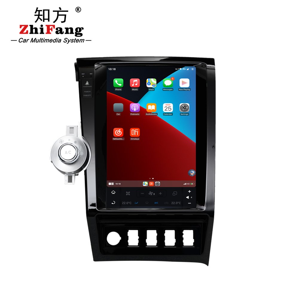 8+128GB Car DVD for toyota tundra 2007-2013 tesla Style Car Multimedia Stereo Radio Carplay 4G LTE