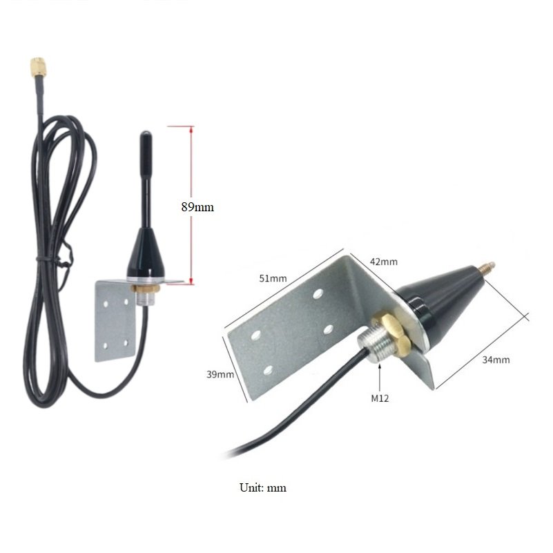 25dBi high gain omni directional bracket wall screw mount waterproof outdoor use blue tooth 2.4GHz wifi car antenna