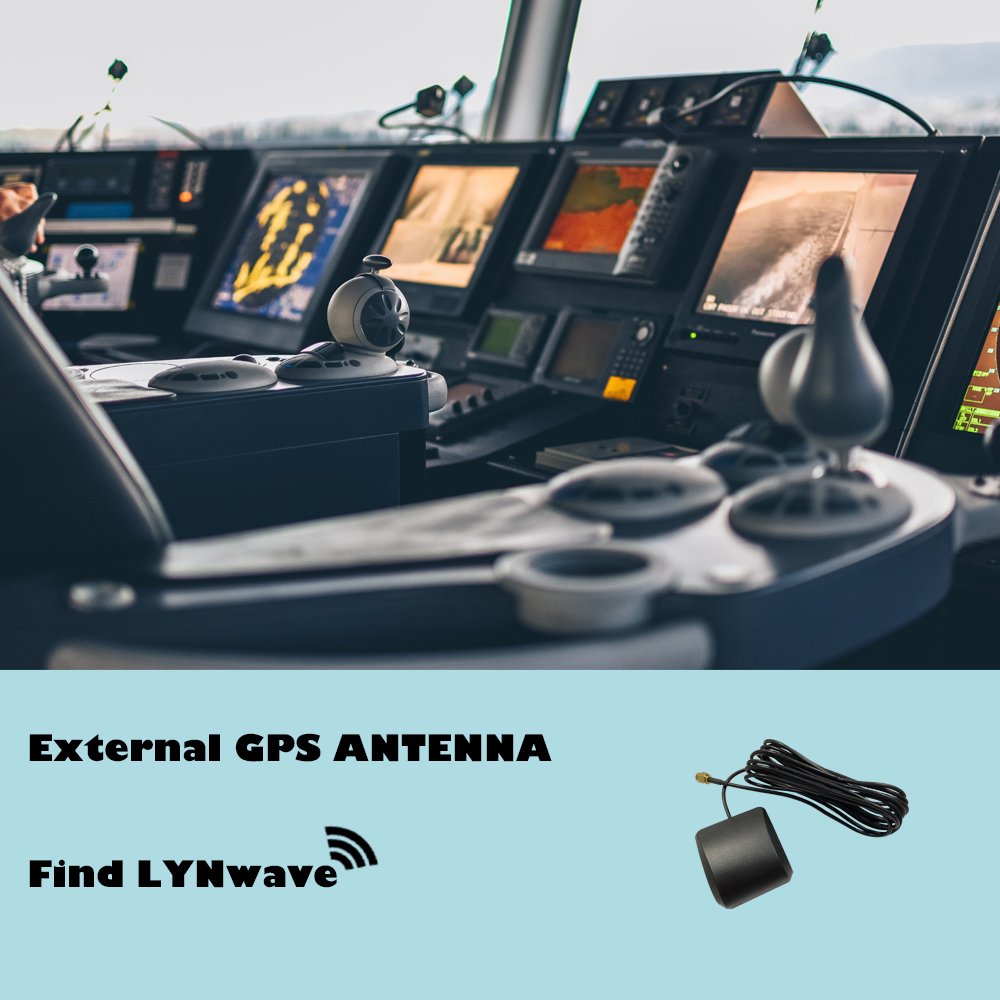 IP65 External Waterproof Active GPS Antenna for Cars w/ 28dB LNA