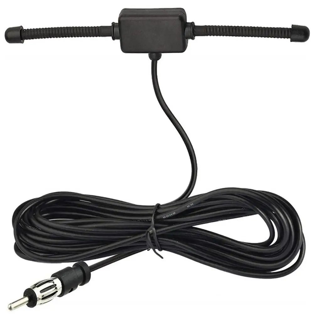 Car Dipole Antenna Boat Stereo AM FM Glass Antenna for Vehicle Car Truck SUV Radio Stereo Head Unit Receiver Tuner Auto Par P3R7