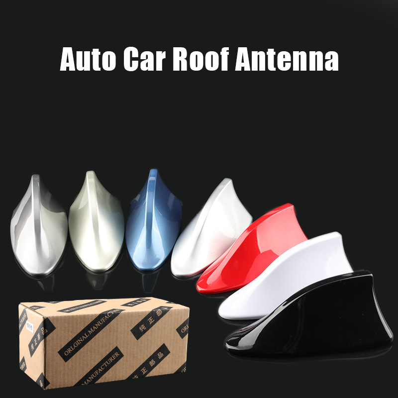 Universal Auto Car Roof Shark Fin Antenna External Signal Antenna Car Auto Shark Fins Shape Aerial Cover
