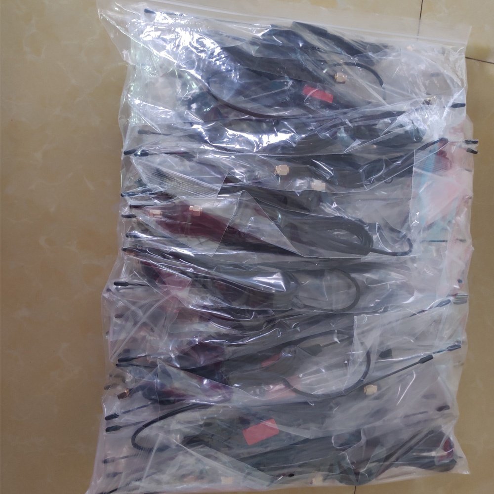 OEM 2 meters cable 400 433 MHZ 434MHZ double ridge gprs directional wide band car horn antenna