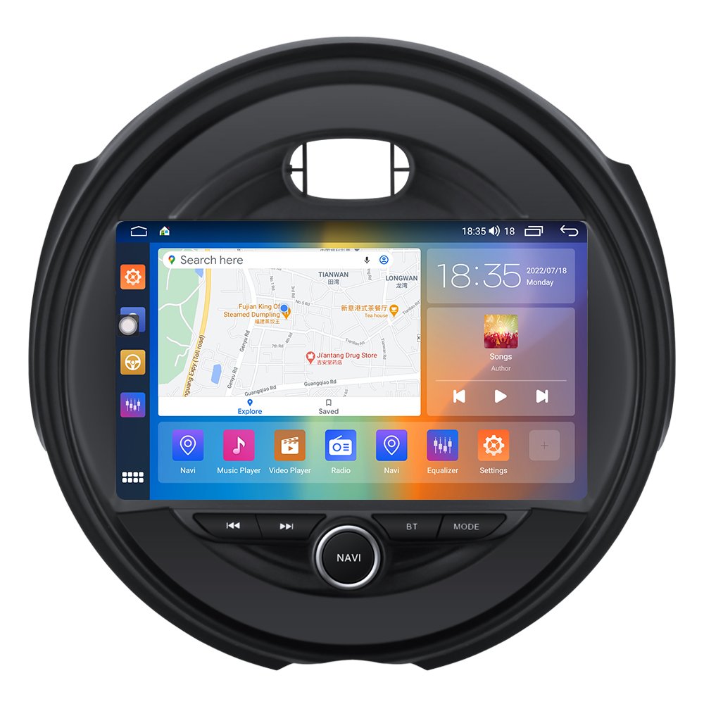 M6 PRO Android 12 2K QLED Screen Car Multimedia for BMW MINI COOPER F54 F55 F56 F60 2014-2018 Screen BT5.1 DSP Stereo Car Radio