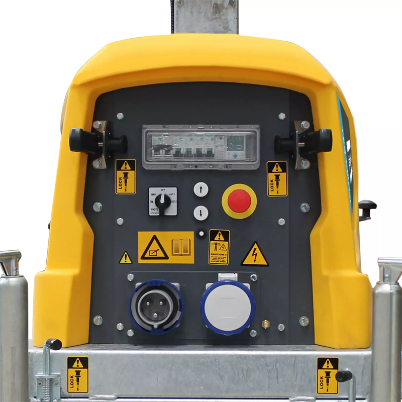 Atlas Copco HiLight E3+ 7m LED Electric Drive Lighting Car for Industry Manual Construction Site Portable Light Towers