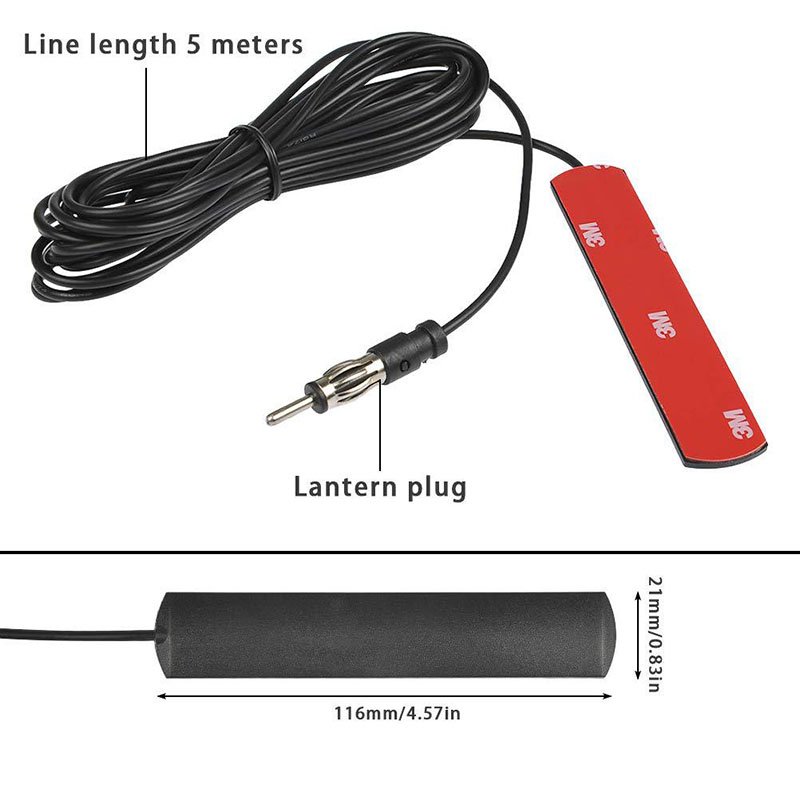Popular Car Aerial GM 5M Length Signal Amplifiers Marine Cars RV Signal Enhancement Equipment Car Radio FM Antennas