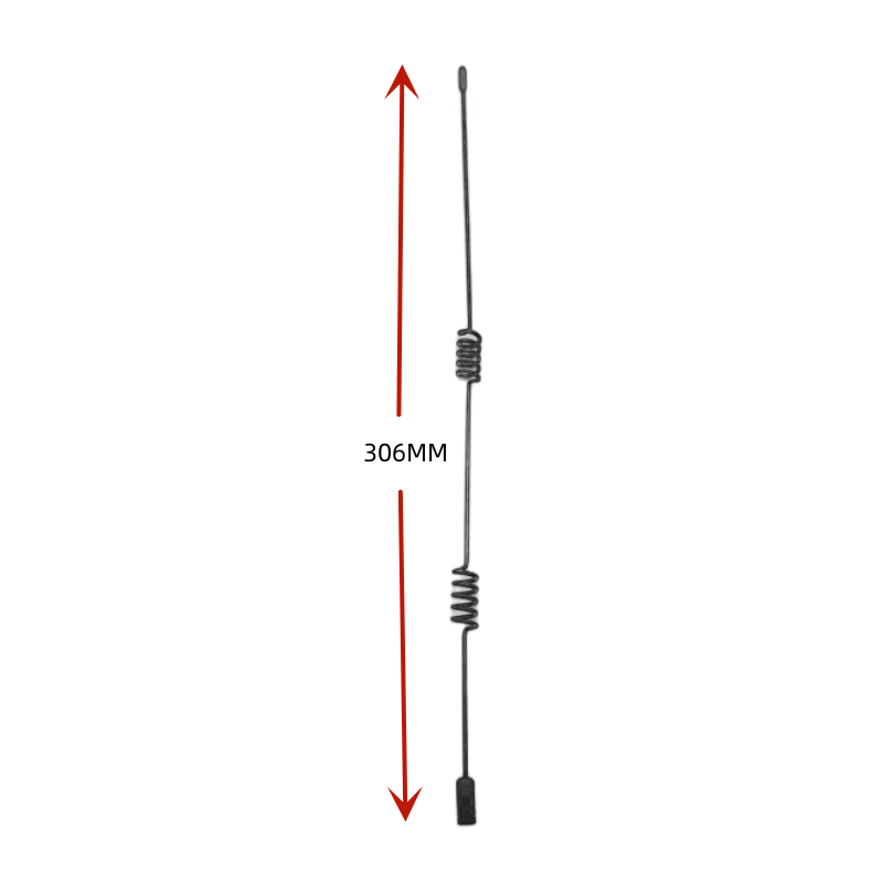 Car Audio Broadcast DAB Antenna Home Audio Digital Antenna Aerial Thin Spring Wire Rod 306mm with Magnet Base Cable 0.6m-5m