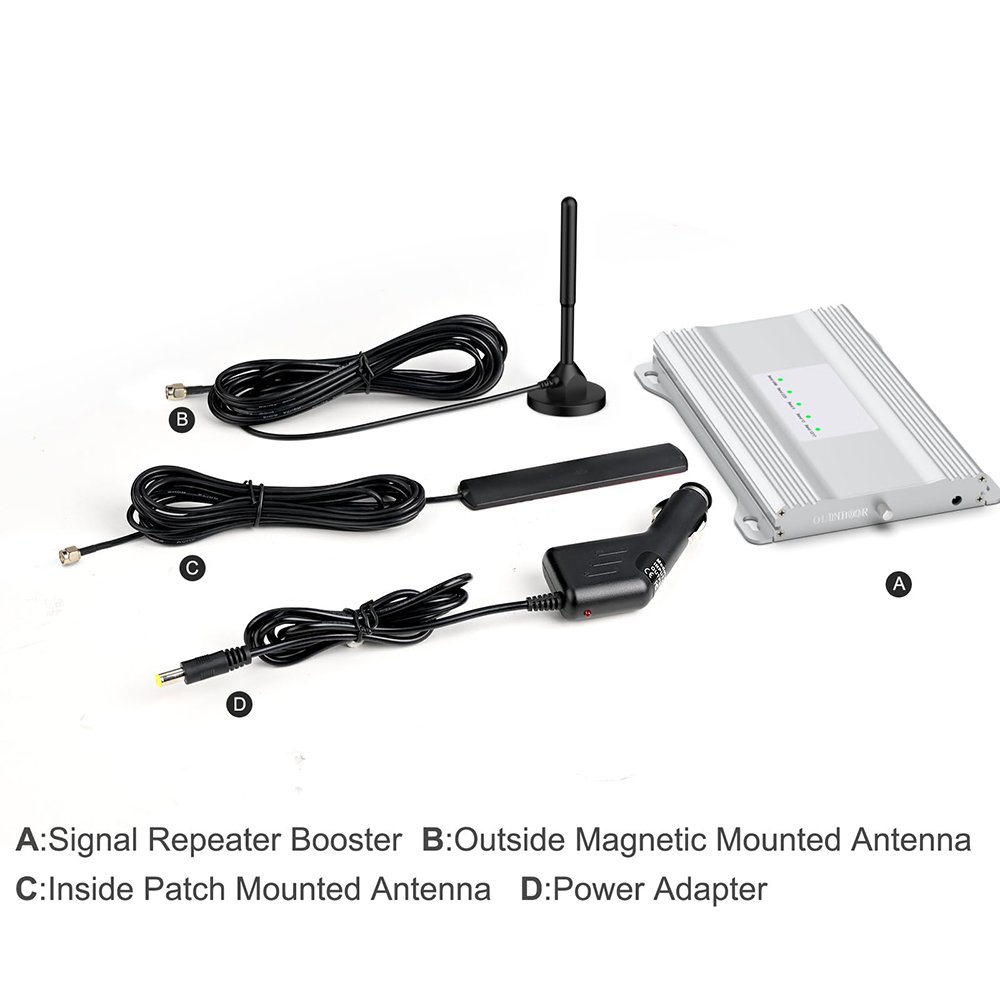 Cell Phone Signal Booster 2g 3g 4g LTE Mobile Signal Repeater 65dB Antenna mobile phone signal amplifier for Car