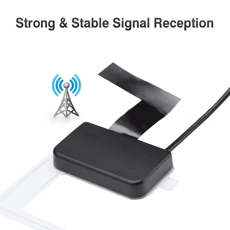 Universal Roof Mount Car Antenna Shark Fin FM AM DAB GPS Navigation Combined Antenna for Car Navigation Head Unit
