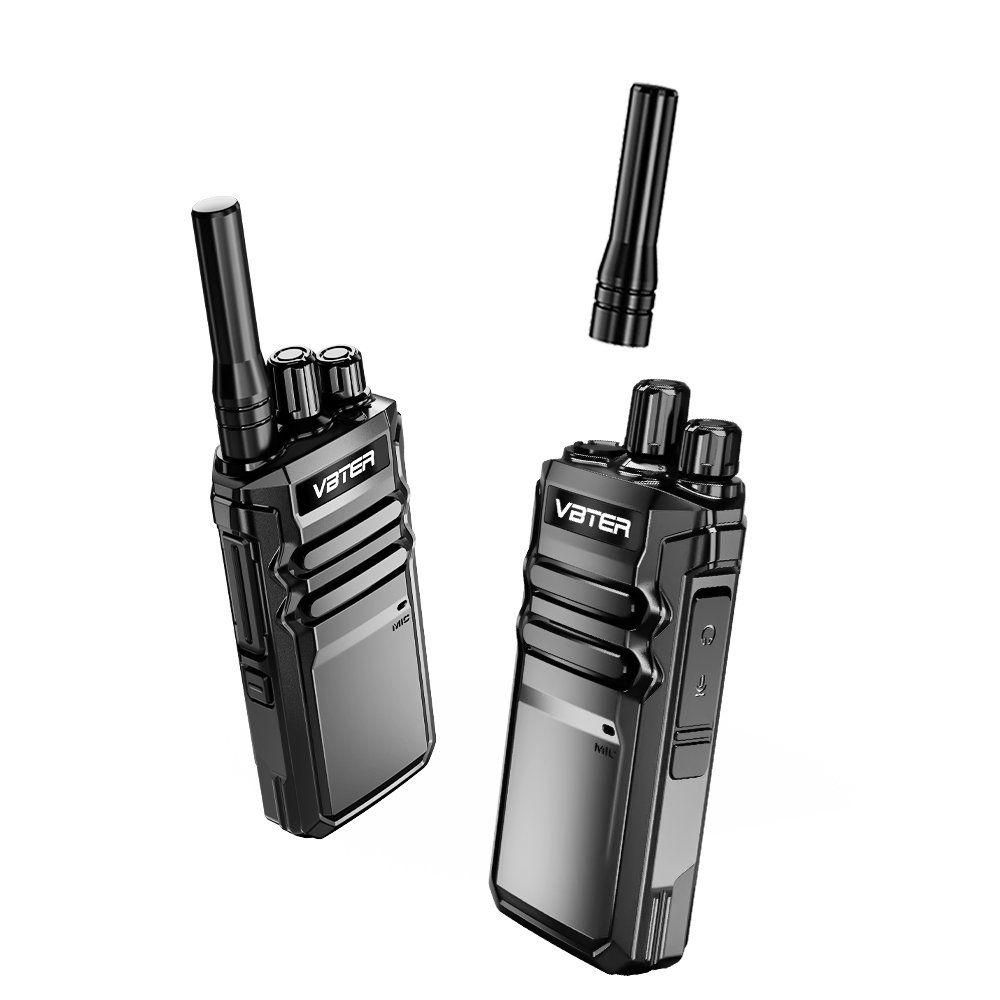 WBT-V1 Handheld Talkie Walkie De 10 km Analog Two-Way 4G Frequency Ran Outdoor Communication Supports Charging Cars