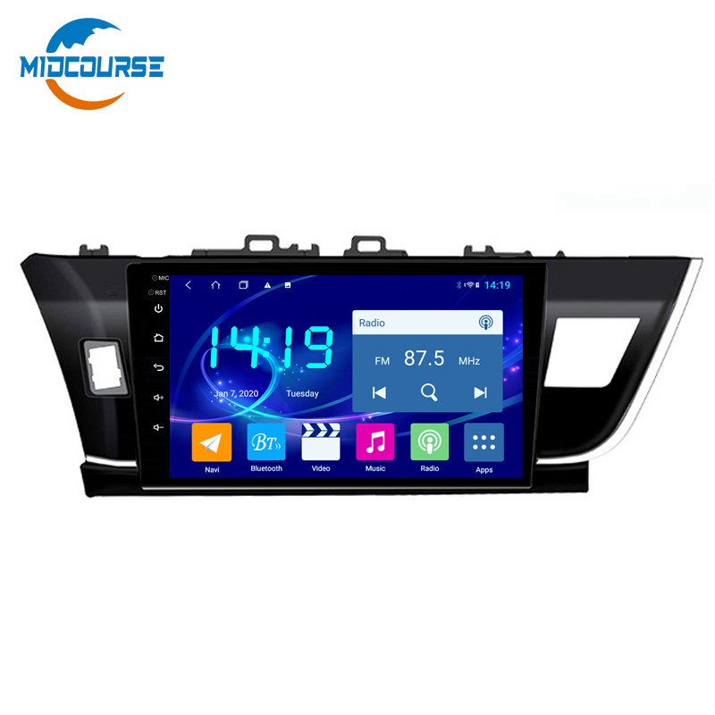Android 10 Car GPS Radio Player for Toyota Corolla 2014 2015 2016 with Octa Core 4GB+32GB Auto Stereo Mu~
