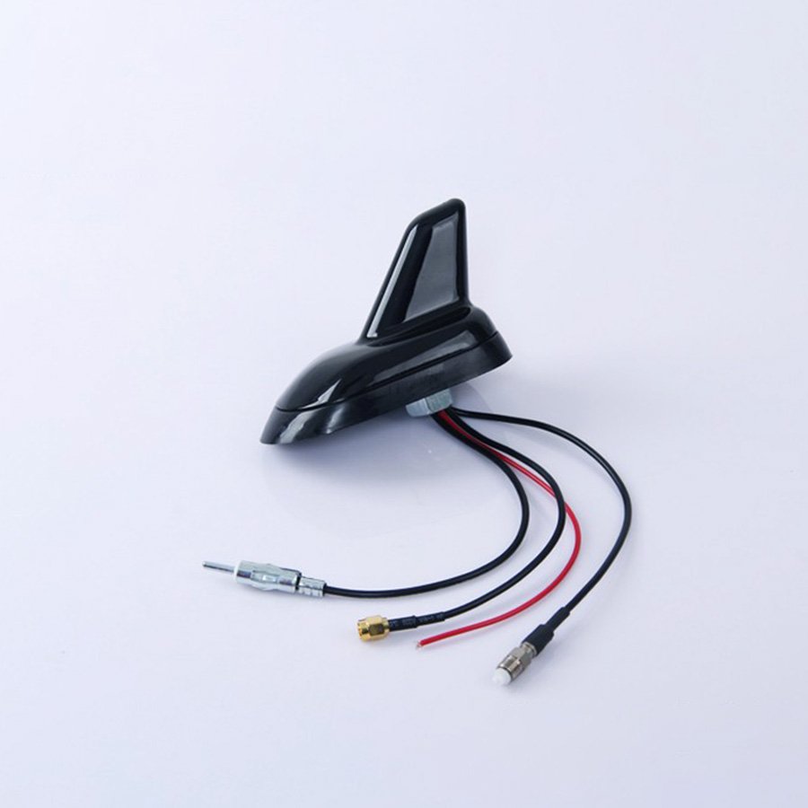 RY Car Shark Fin Antenna Universal Roof Car GPS GSM FM AM Antenna With Amplified Combo Function Antenna For Communications