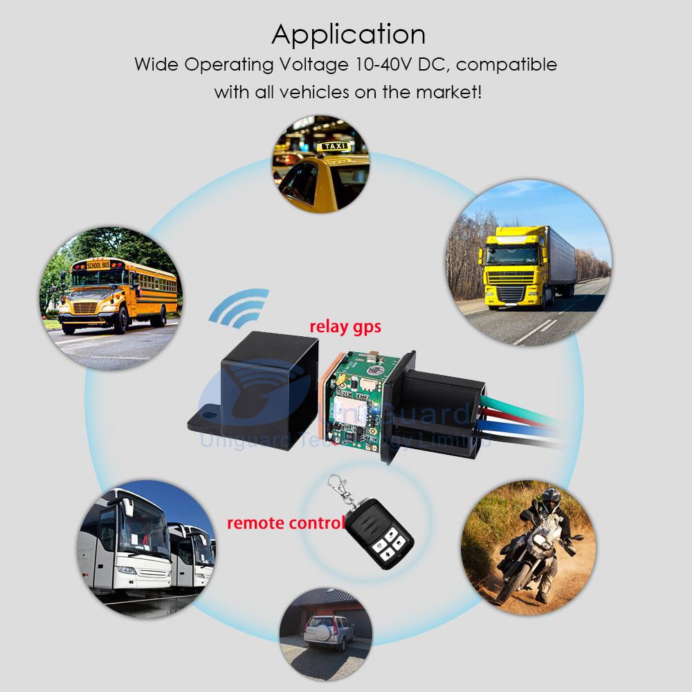 Remote Vehicle Engine Cut off 12V 24V Relay GPS tracker LK20 Built-in GPS Antenna for Car Power Tamper Alarm Gps Para Automotive
