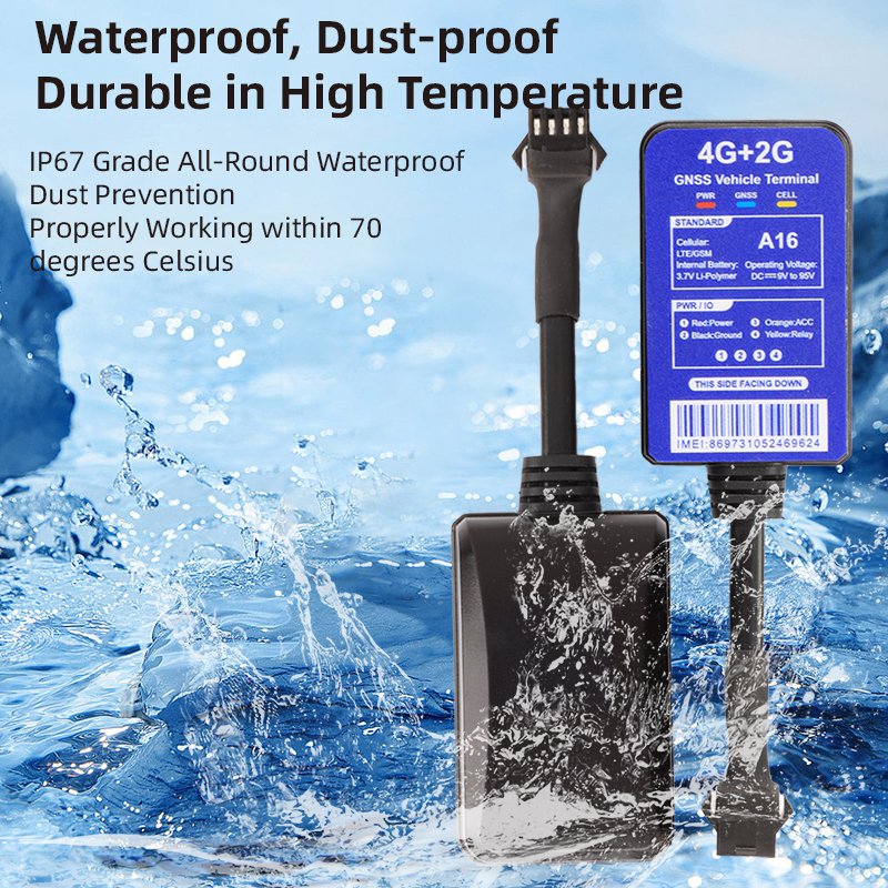 A16 4G GPS tracker GT06 Protocol Wholesale Factory A16 Waterproof J16 Pro J14 EV02 Car Auto Mini Gps Tracking Device
