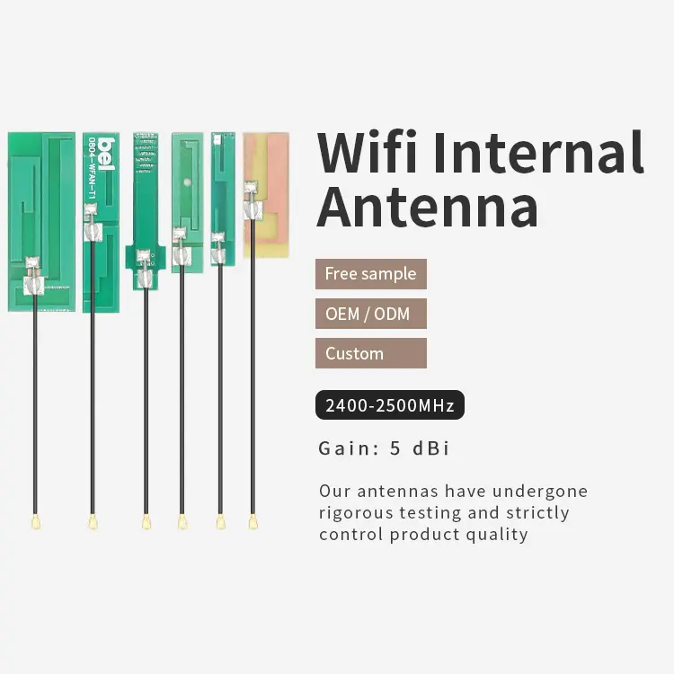 Internal 4g Ufl Antenna Ipex Connector 1.13 Cable Built-in FPC Antenna PCB antennas
