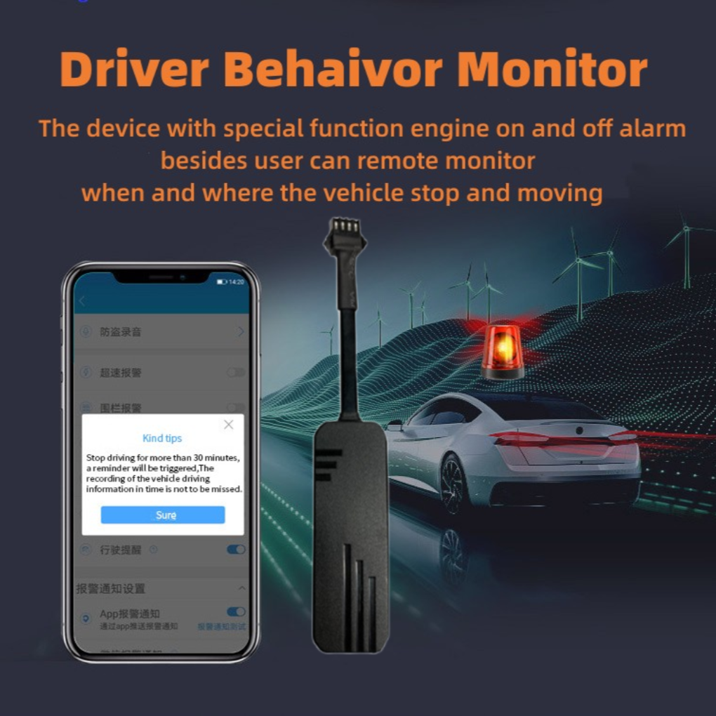 Small and Easy to Hide J14 Wired Real-time GPS Tracking Vehicle Low Price GPS Tracker