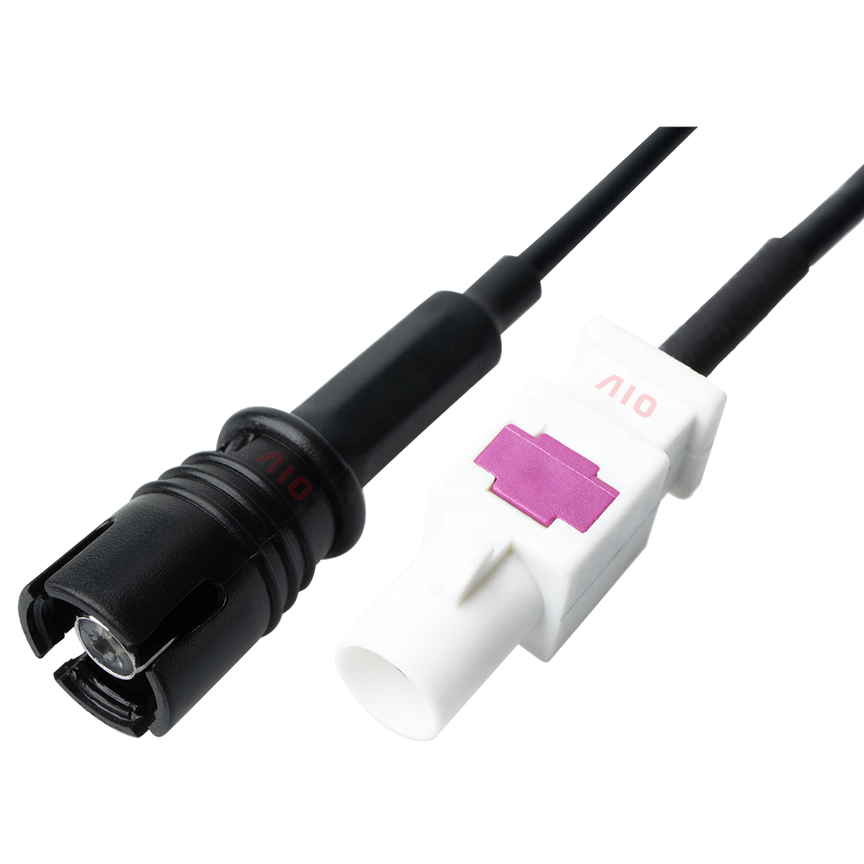 AIO KINGSUN Single Double Fakra Cable Connector Male Female 50 Ohm RF Connector for Car GPS Antenna Radio Stereo