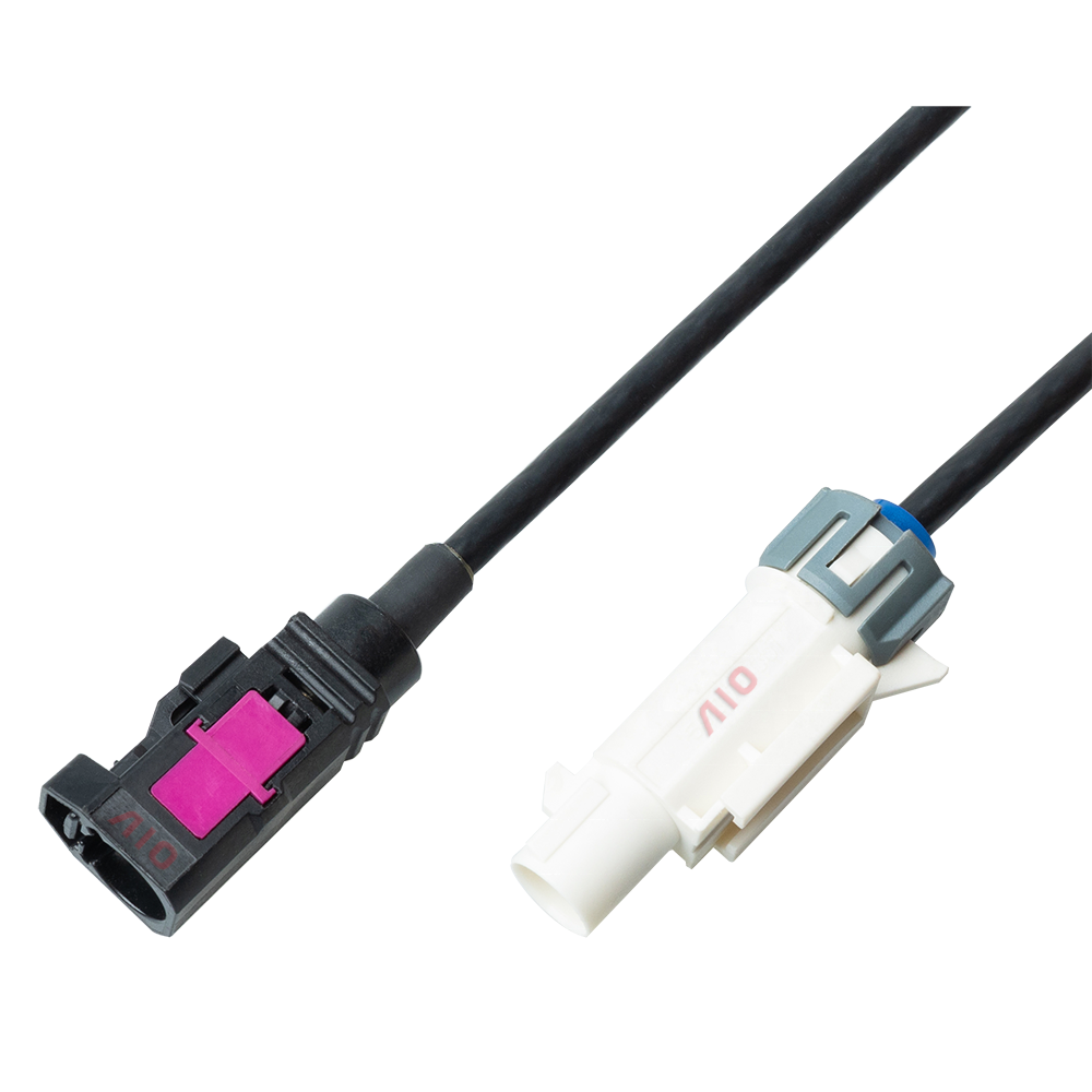 AIO KINGSUN Single Double Fakra Cable Connector Male Female 50 Ohm RF Connector for Car GPS Antenna Radio Stereo