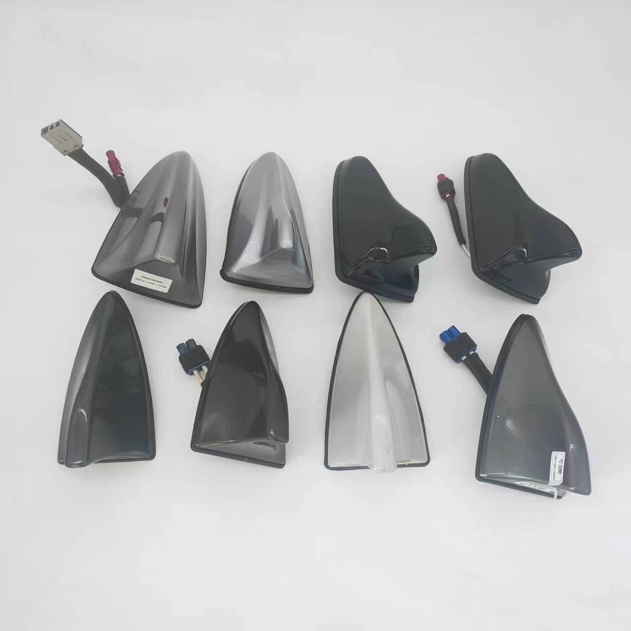 Authentic Shark Fin Roof Antenna With Navigation White YAC2 Original Equipment Manufacturer Hyundai Elantra 2011-2016