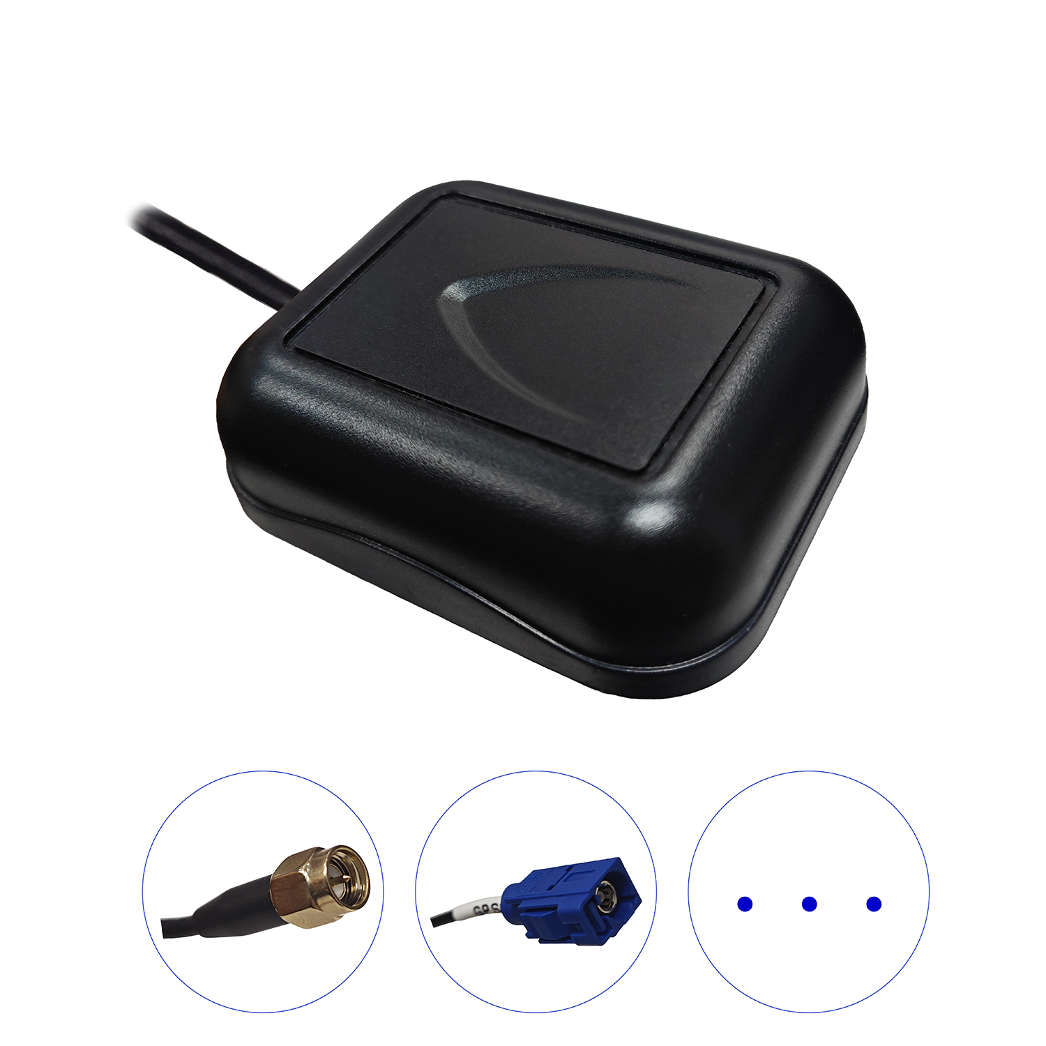 1575.42mhz GPS Receiving Antenna GNSS Glonass Galileo QZSS Beidou with SMA male Connector & Adhesive
