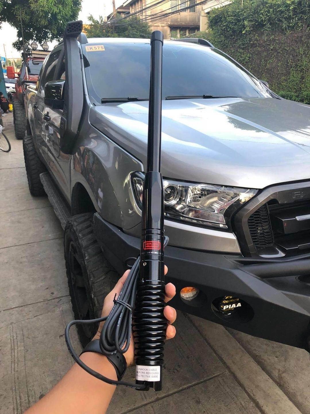YORGA Heavy-Duty 4x4 Auto Offroad CB Antenna 477MHz 477MHz VHF or UHF High Quality Spring Antenna for Cars