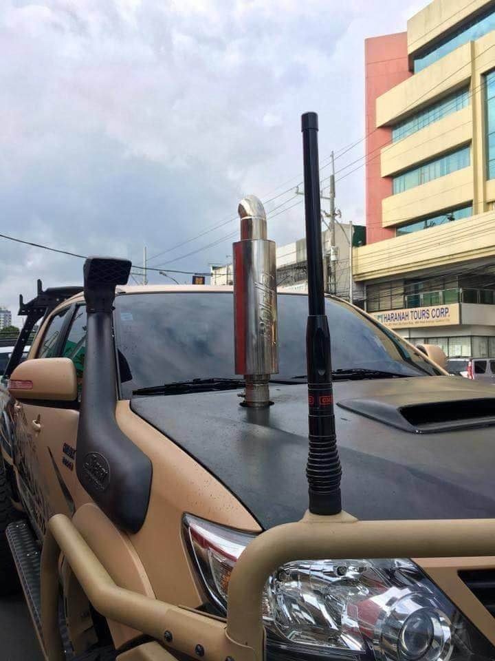 YORGA Heavy-Duty 4x4 Auto Offroad CB Antenna 477MHz 477MHz VHF or UHF High Quality Spring Antenna for Cars
