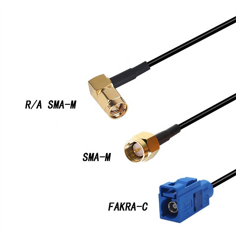 Omni Directional 1575MHz Car Navigation Active GPS Antenna Fakra Connector 28dBi External High Gain GPS Receiving Antenna