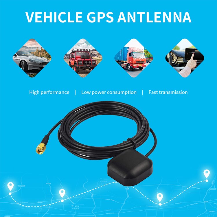 High quality Factory Price Waterproof magnetic embedded satellite rtk gnss car fm gsm gps antenna
