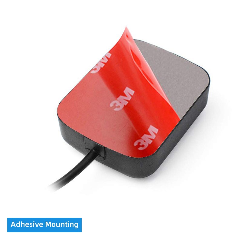 Active 4G GPS/GSM Receiver Mouse Antenna Waterproof Internal Glonass Cover 50 Ohm Impedance External Hidden Adhesive Mount Cars