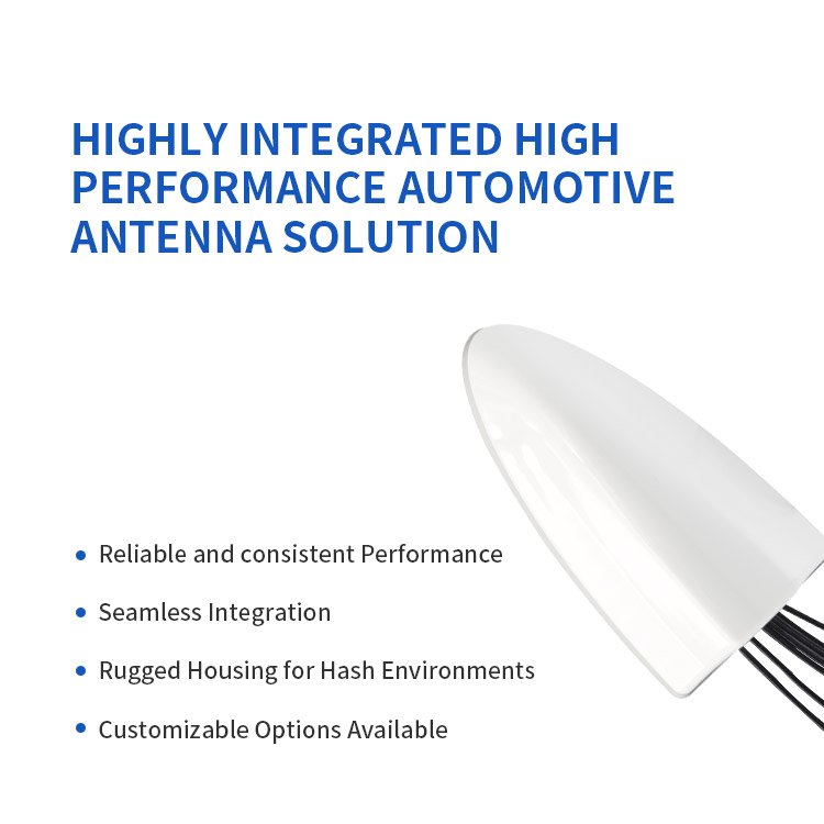 Hot Selling Low Profile Shark Fin Antenna Autonomous Driving GNSS GPS Antenna