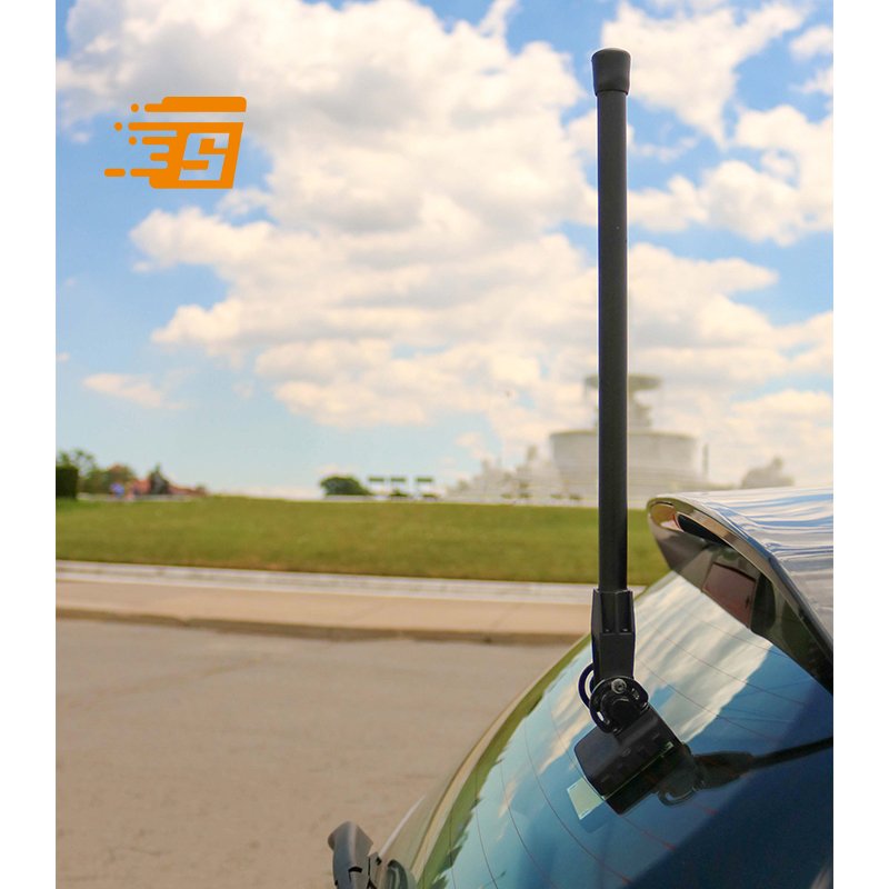Custom Shangpo High Quality Long Range Car Antenna Roof Radio AM/FM Signal Shark Fin Style Aerial for Yagi Antenna Vhf Uhf