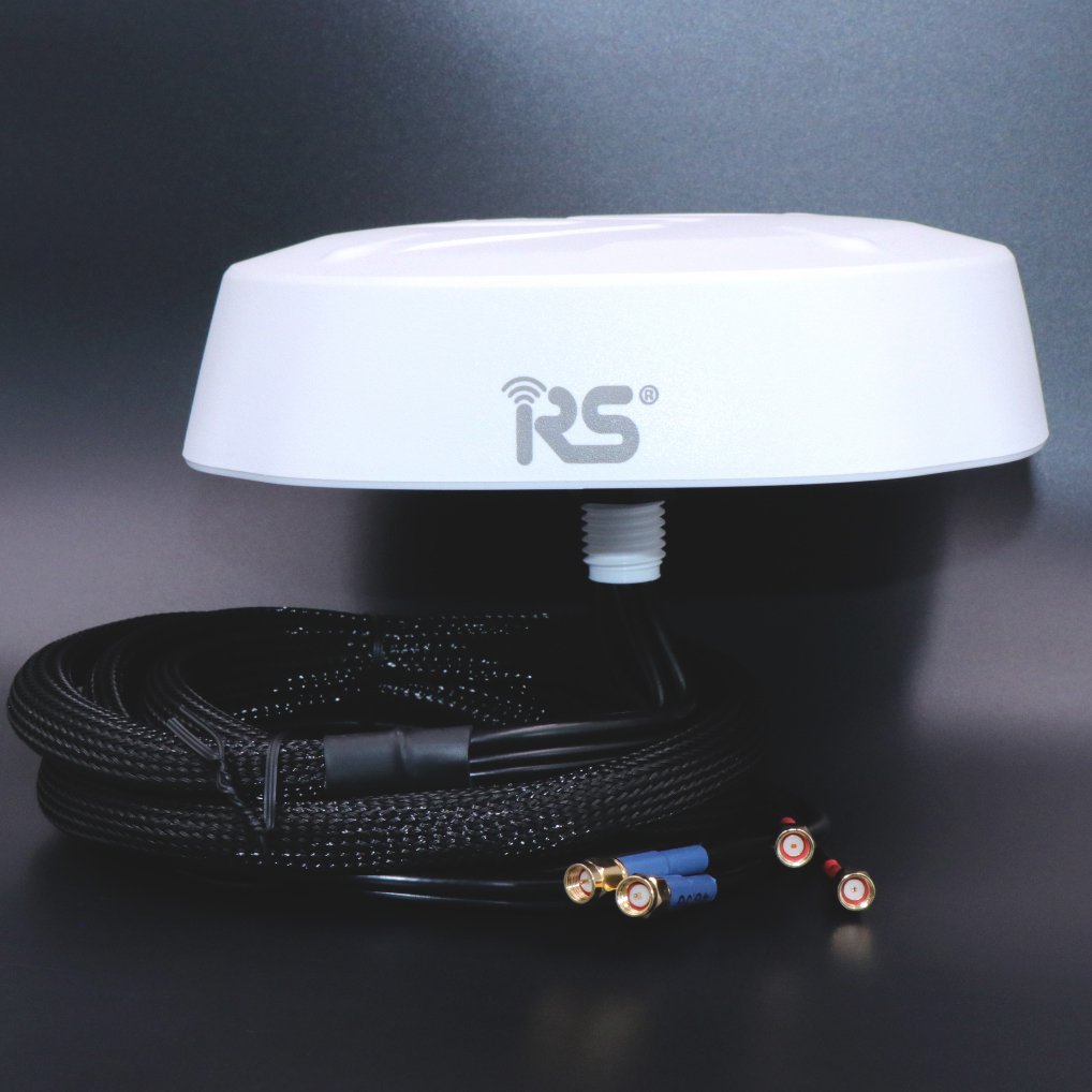 7 in 1 Outdoor IP67 long range high gain GNSS 4x4 5G MIMO WIFI MIMO antenna car gps lte 4g combo antenna for Fleet Management