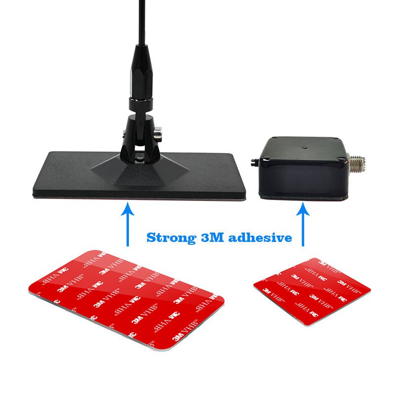 PL259 UHF on Glass Antenna CB Window Mount Scanner Antenna for Mobile Two Way Radio