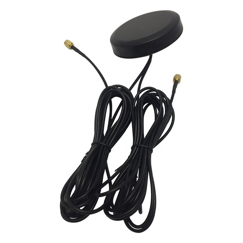 3G/GPS 2-in-1 Screw Mount Car Antenna GPS + 3G/4G/ GSM /WIFI combo antenna with RG174 cable