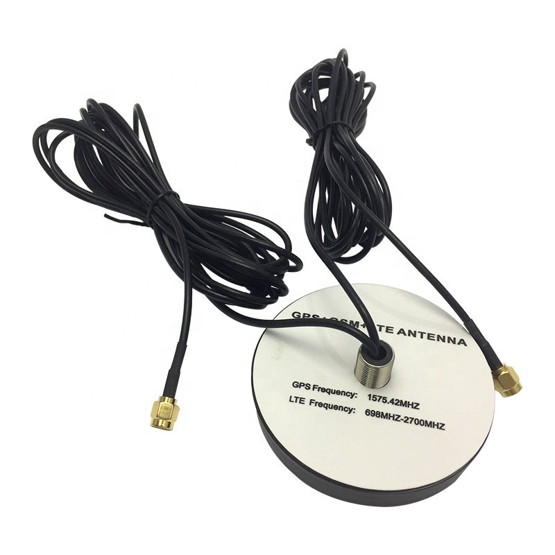 3G/GPS 2-in-1 Screw Mount Car Antenna GPS + 3G/4G/ GSM /WIFI combo antenna with RG174 cable