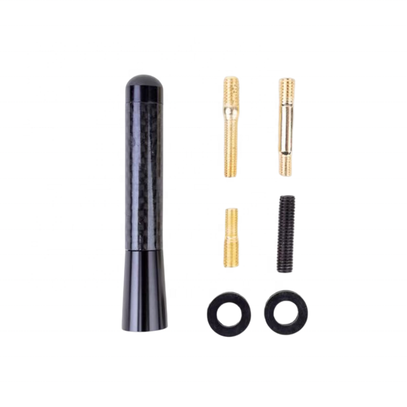 Tobnice 8cm Universal Car Antenna Carbon Fiber Screw Car Radio Antenna