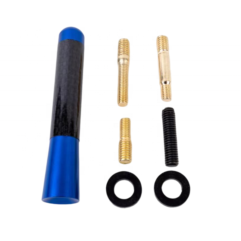 Tobnice 8cm Universal Car Antenna Carbon Fiber Screw Car Radio Antenna