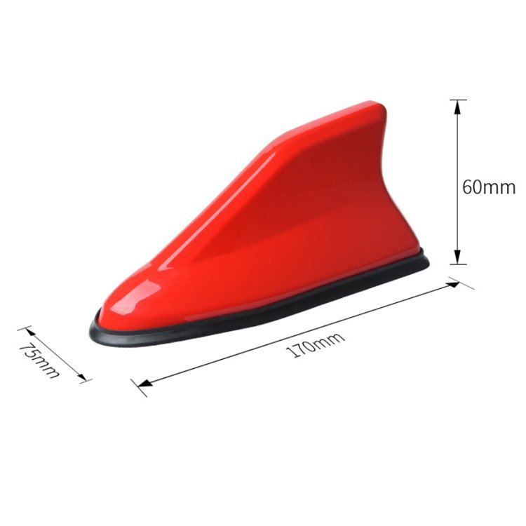 Roof Rear Wing Modification Non-Punching With Signal Radio Waterproof Car Decoration Shark Fin Antenna
