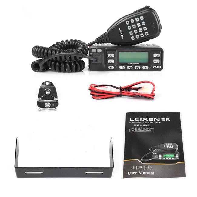 Hot Selling LEIXEN VV-898S Mobile Car 25 Watts K0761 199 Channels Taxi Ham Radio Transceiver Hf