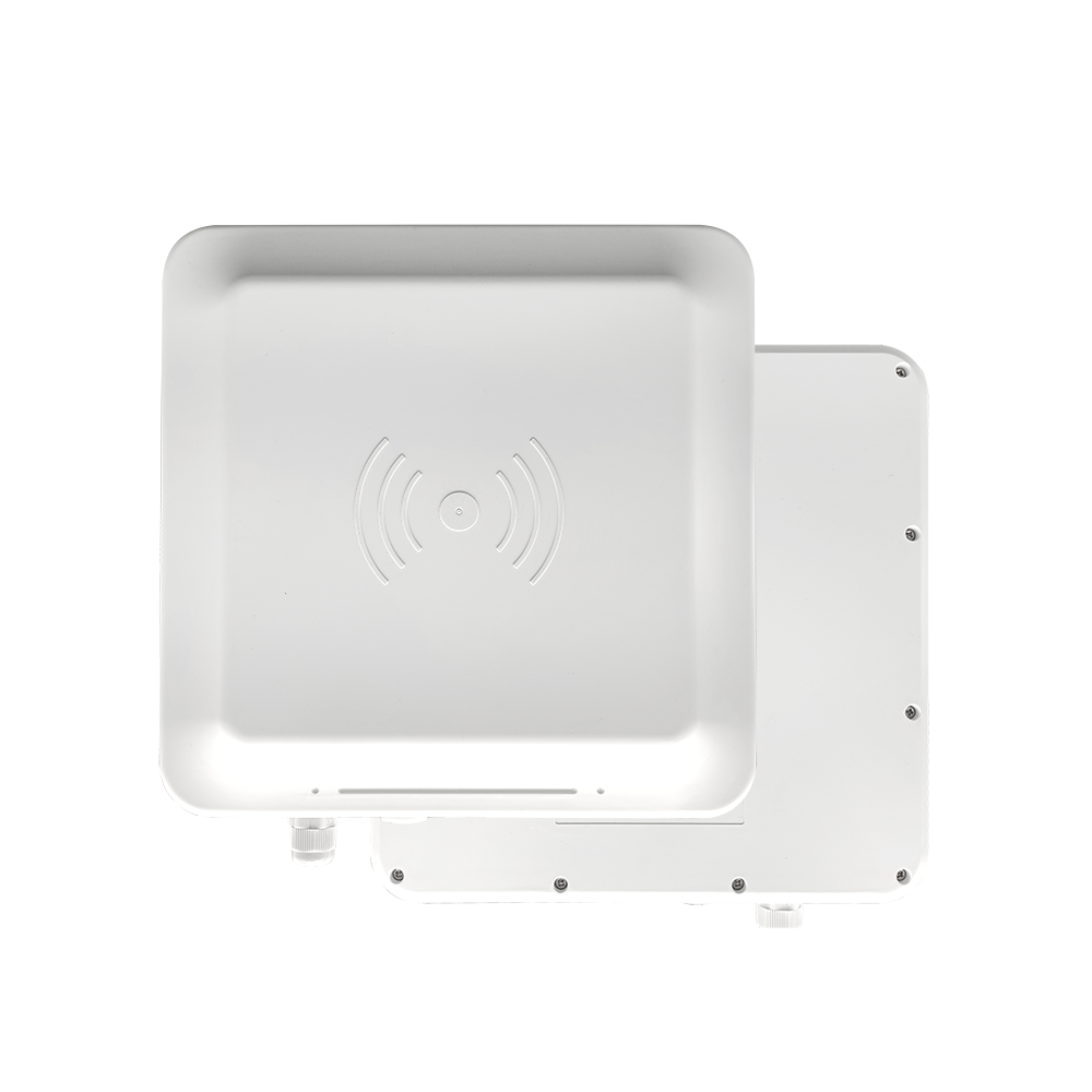 Parking Access Management Rfid Uhf Reader 8dbi Circular Polarization Antenna RS232 485 USB Wiegand B701 Uhf Rfid Reader