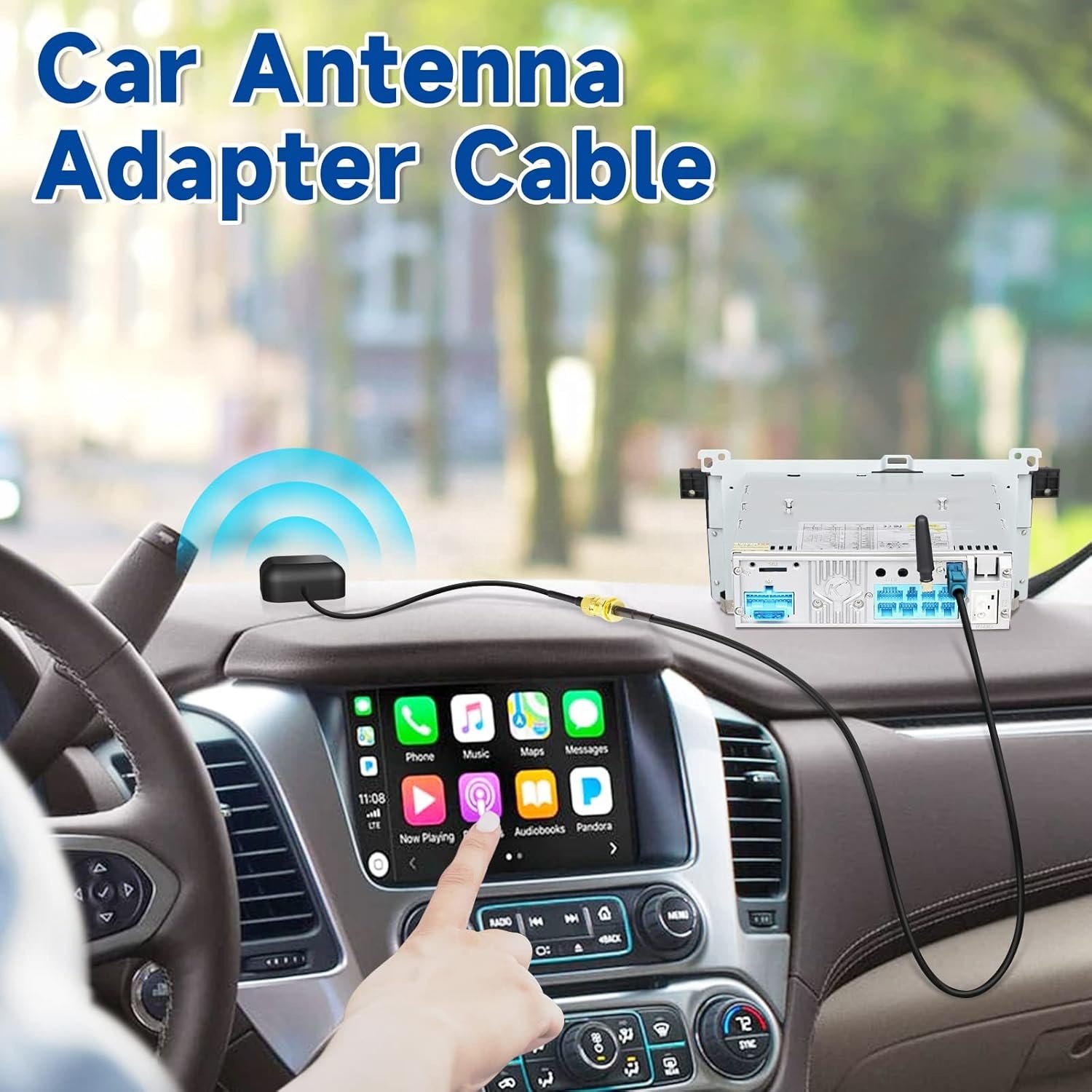 SMA to fakra z CAR Antenna fakra Adapter Cable RG174 Fakra Z Female to SMA Female