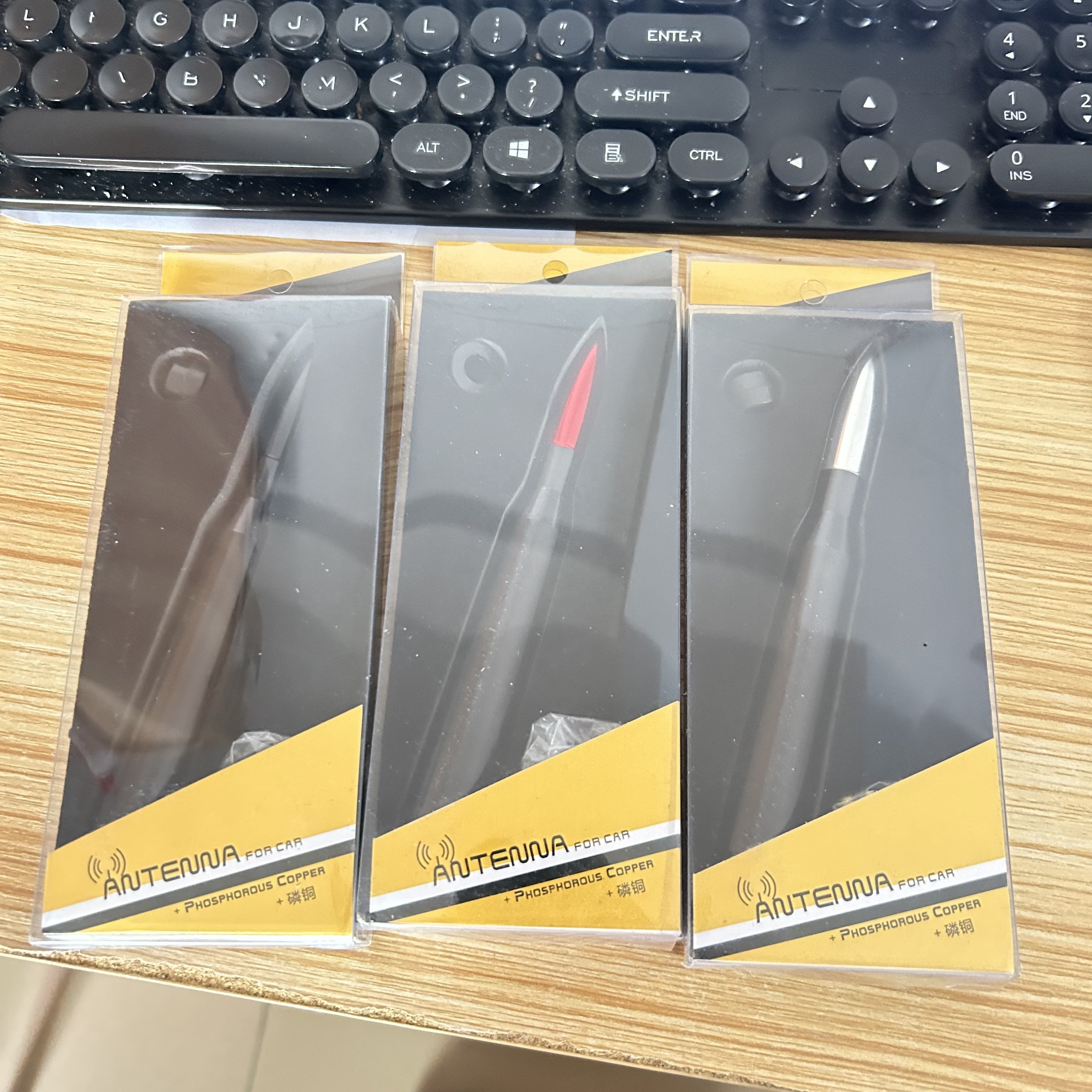Refitted Car Off Road Accessories Customize Logo Antenna Bumper Cars Decoration Universal Car Bullet Antenna