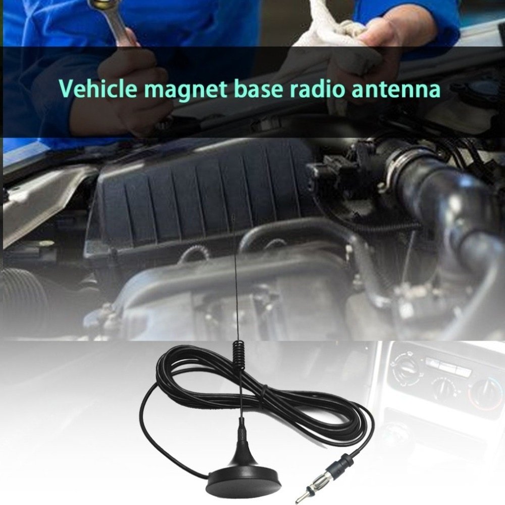 Universel Waterproof Magnetic Base Antenna Car Mount Fm/am Aerial Antenna