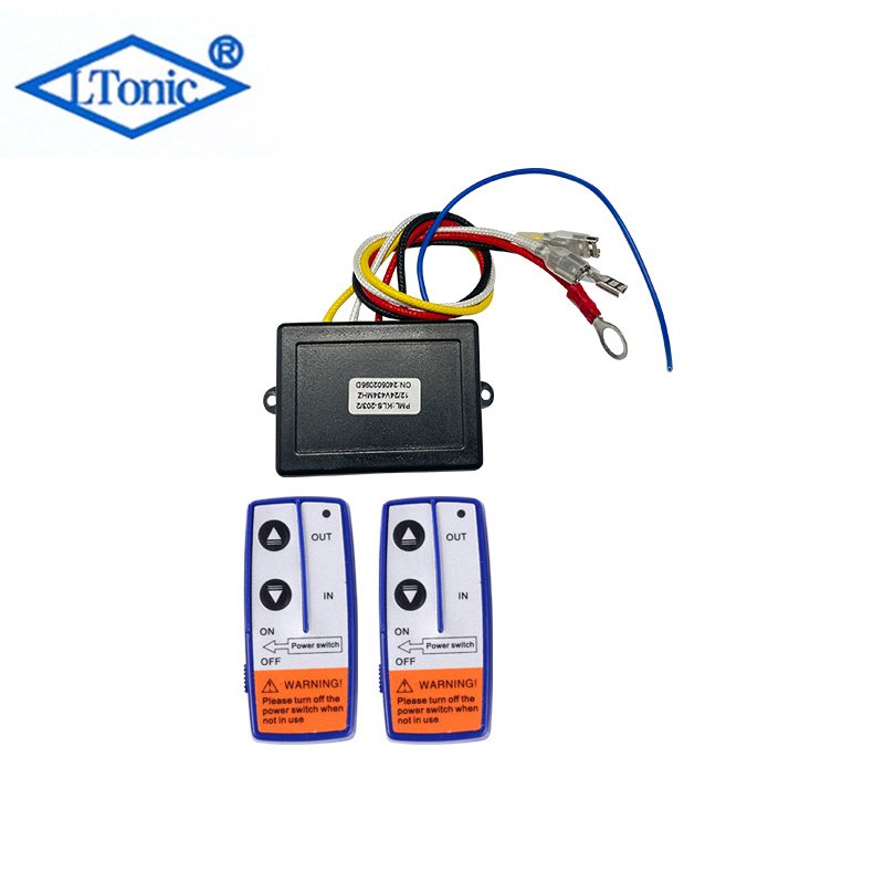 ATV/UTV 500A 12V 24V RELAY REMOTE KITS Winch Relay 4450 Set With Remote Control Controller Relay Electrical Winch Solenoid