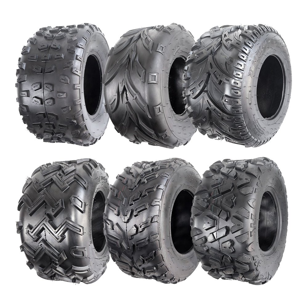 ATV and UTV Tires 22x10-10 with 10 Rim for Mud and Snow Kart Tires