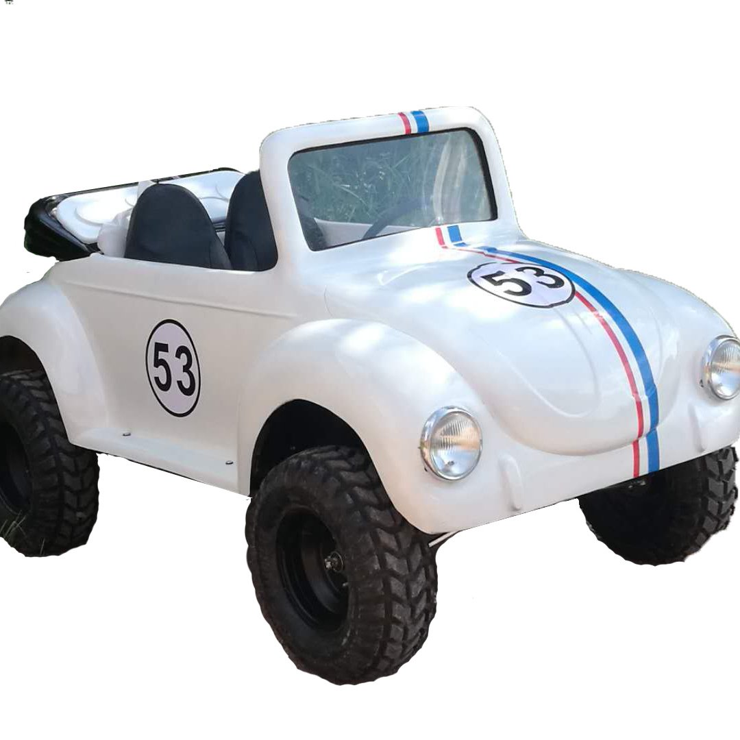 125cc Mini Buggy Quad ATV Parent-child Mini Beetle Car Gasoline Golf Cart