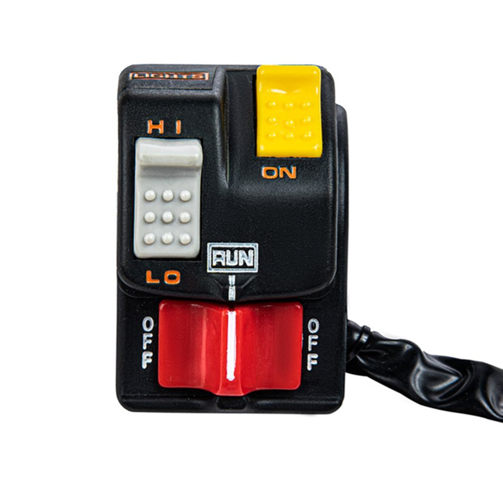 RUNTONG Left Handle Start Stop Switch for Honda ATV ATC200X ATC 200X 35200-HB5-000 35200-HB5-010 35200-HB5-020 Handlebar Switch