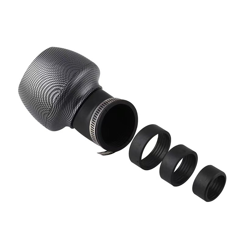 Universal Carbon Fiber Motorcycle Air Filter for 150cc 250cc ATV Quad Moped Scooter Go Kart-Sizes 28mm 35mm 42mm 48mm
